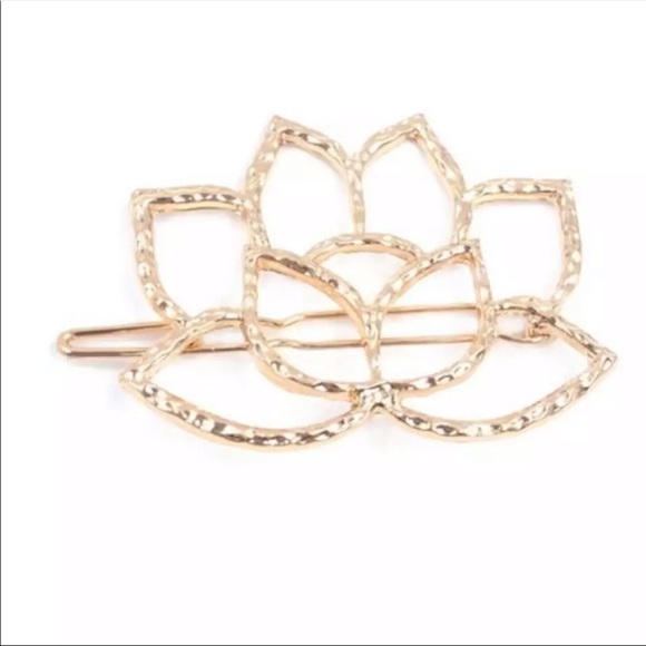 🌸 Lotus flower hair barrette 🌸 - Picture 6 of 6